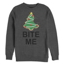 Women's CHIN UP Christmas Cookie Bite Me Sweatshirt