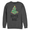 Women's CHIN UP Christmas Cookie Bite Me Sweatshirt