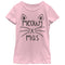 Girl's Lost Gods Christmas Cat Meowy T-Shirt