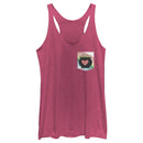 Women's Lost Gods St. Patrick's Day Rainbow Pocket of Gold Racerback Tank Top