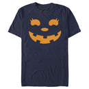 Men's CHIN UP Halloween Jack o' Lantern Face T-Shirt