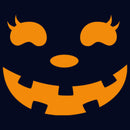 Junior's CHIN UP Halloween Jack o' Lantern Face T-Shirt