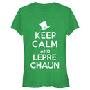 Junior's Lost Gods St. Patrick's Day Keep Calm and Leprechaun T-Shirt