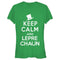 Junior's Lost Gods St. Patrick's Day Keep Calm and Leprechaun T-Shirt