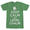 Men's Lost Gods St. Patrick's Day Keep Calm and Leprechaun T-Shirt