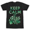 Men's Lost Gods St. Patrick's Day Keep Calm and Kiss Me T-Shirt