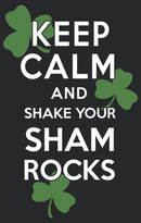 Junior's Lost Gods St. Patrick's Day Keep Calm and Shake your Shamrocks T-Shirt