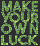 Women's Lost Gods St. Patrick's Day Make Your Own Luck Racerback Tank Top