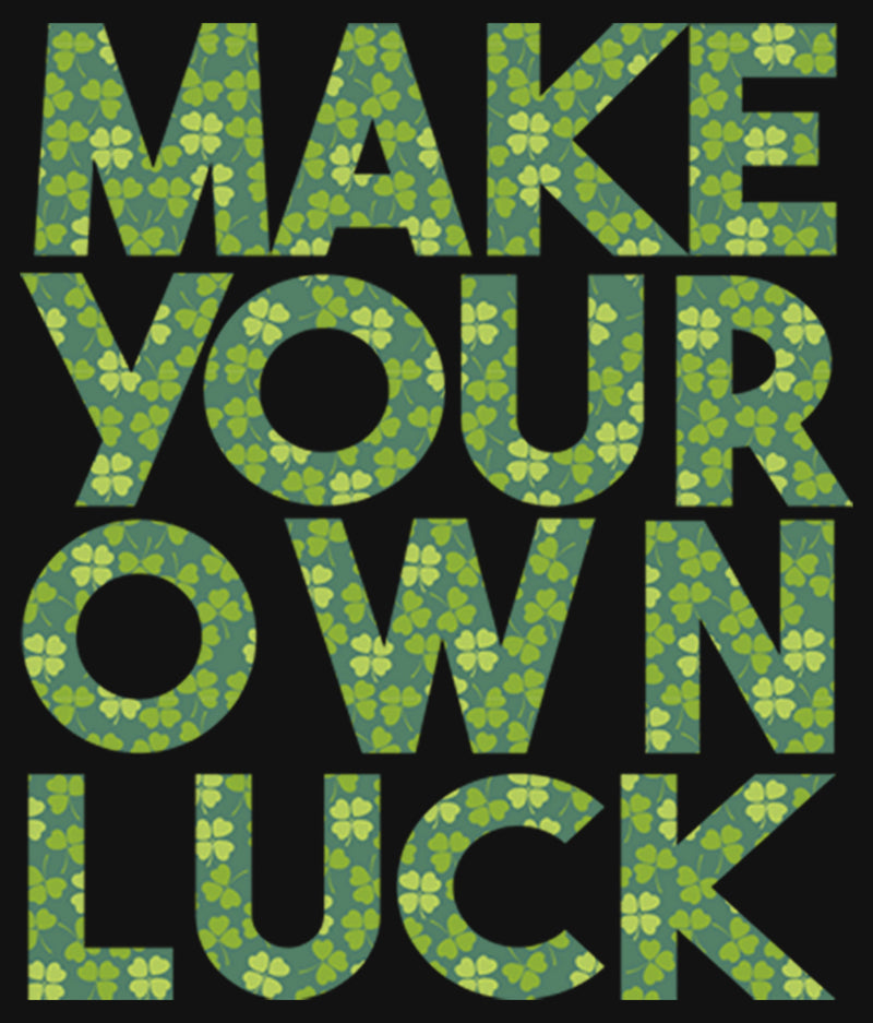 Men's Lost Gods St. Patrick's Day Make Your Own Luck T-Shirt