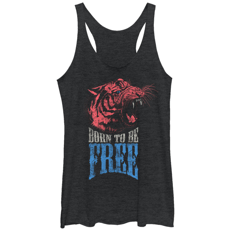 Women's Lost Gods Born to be Free Racerback Tank Top