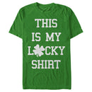 Men's Lost Gods St. Patrick's Day This is my Lucky Shirt T-Shirt