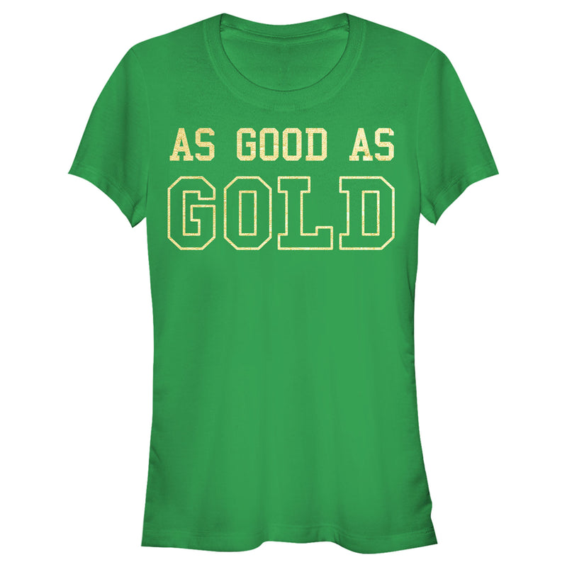 Junior's Lost Gods St. Patrick's Day As Good as Gold T-Shirt