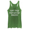 Women's Lost Gods St. Patrick's Day Let the Shenanigans Begin Retro Racerback Tank Top