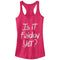 Junior's CHIN UP Is It Friday Yet Racerback Tank Top