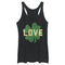 Women's Lost Gods St. Patrick's Day Irish Love Racerback Tank Top