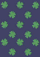 Junior's Lost Gods St. Patrick's Day Four-Leaf Clover Print T-Shirt