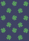 Junior's Lost Gods St. Patrick's Day Four-Leaf Clover Print T-Shirt