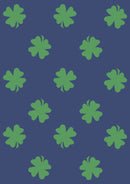 Men's Lost Gods St. Patrick's Day Four-Leaf Clover Print T-Shirt