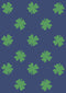 Men's Lost Gods St. Patrick's Day Four-Leaf Clover Print T-Shirt