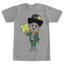 Men's Lost Gods St. Patrick's Day Leprechaun Greetings T-Shirt