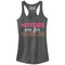 Junior's CHIN UP Weekends are for Waffles Racerback Tank Top