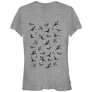 Junior's Lost Gods Birds in Flight T-Shirt