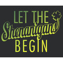 Women's Lost Gods St. Patrick's Day Let the Shenanigans Begin Racerback Tank Top