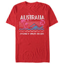 Men's Lost Gods Australia Swim Team T-Shirt