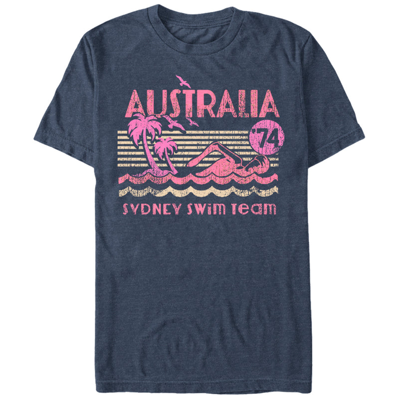 Men's Lost Gods Australia Swim Team T-Shirt