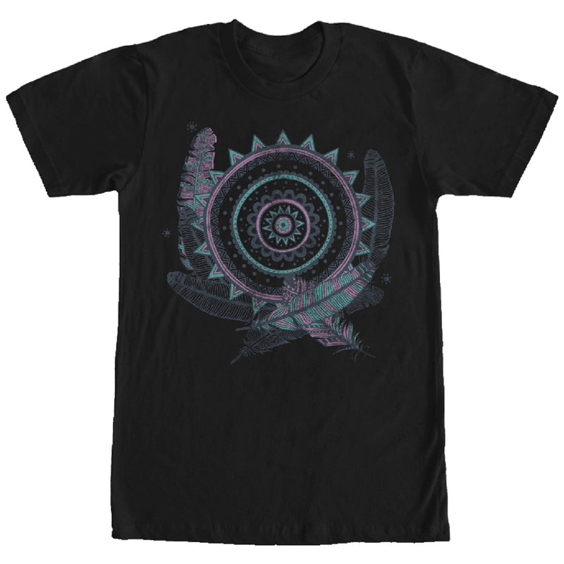 Men's Lost Gods Feather Circle T-Shirt