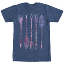 Men's Lost Gods Watercolor Arrows T-Shirt