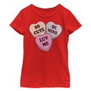 Girl's Lost Gods Valentine's Day Candy Hearts T-Shirt