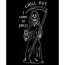 Junior's Lost Gods Halloween Chill Out I Came to Party T-Shirt