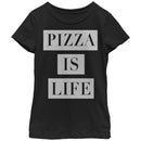 Girl's Lost Gods Pizza Life T-Shirt