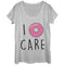 Women's CHIN UP I Donut Care Scoop Neck