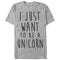Men's Lost Gods I Just Want to be a Unicorn T-Shirt