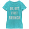Girl's CHIN UP Brunch First T-Shirt