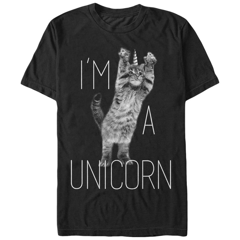Men's Lost Gods I'm a Unicorn Cat T-Shirt