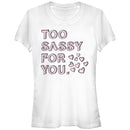 Junior's Lost Gods Too Sassy for You T-Shirt