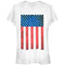 Junior's Lost Gods American Flag Paint Print T-Shirt