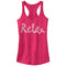 Junior's CHIN UP Relax Racerback Tank Top