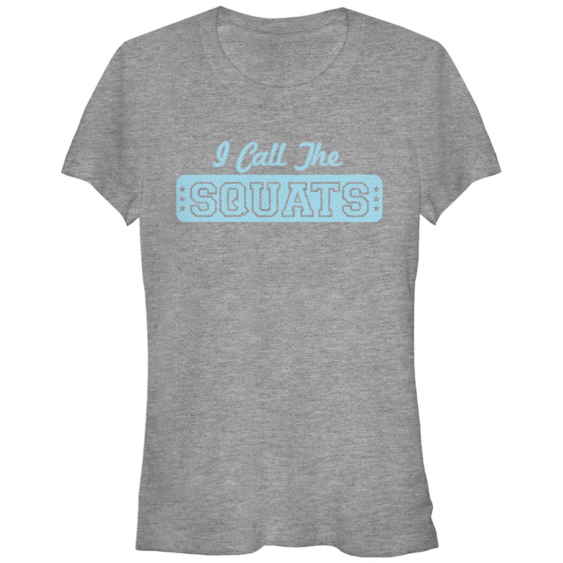 Junior's CHIN UP Call the Squats T-Shirt