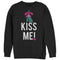 Women's CHIN UP Christmas Kiss Me Mistletoe Sweatshirt