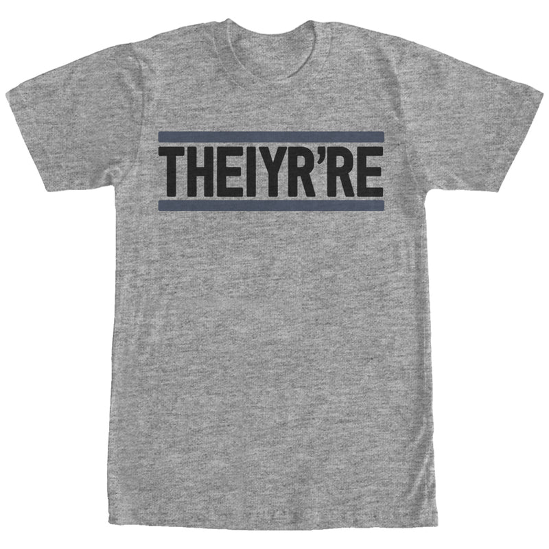 Men's Lost Gods Theiyr're Grammar Mistake T-Shirt