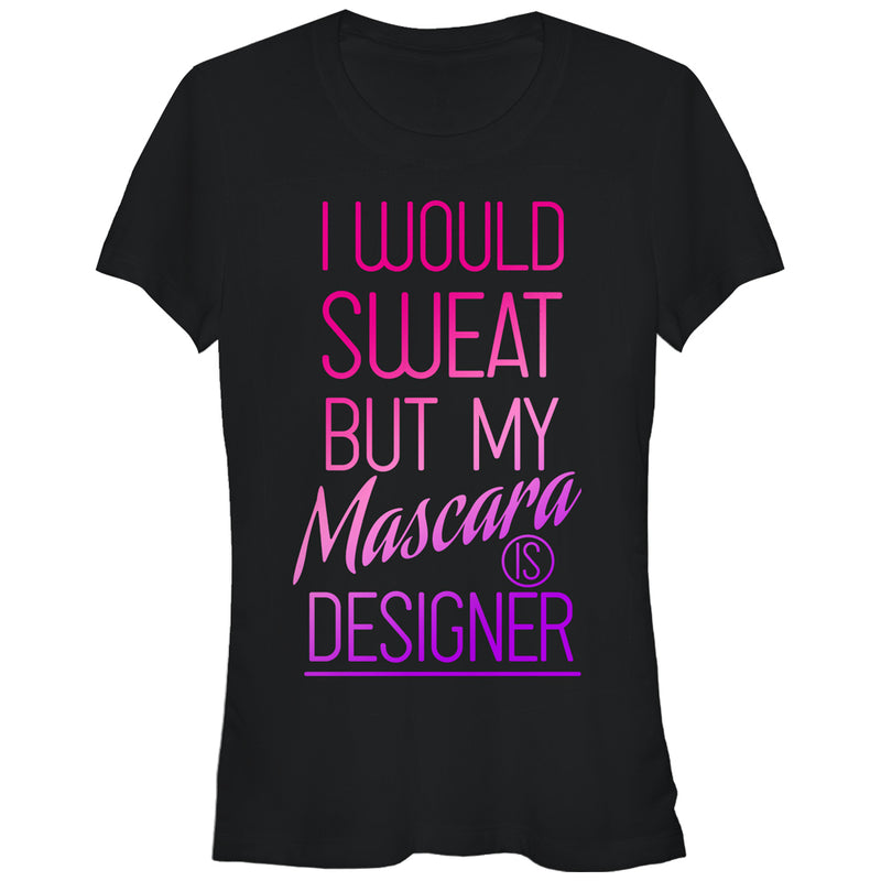 Junior's CHIN UP Mascara is Designer T-Shirt