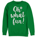 Women's CHIN UP Christmas What Fun Sweatshirt