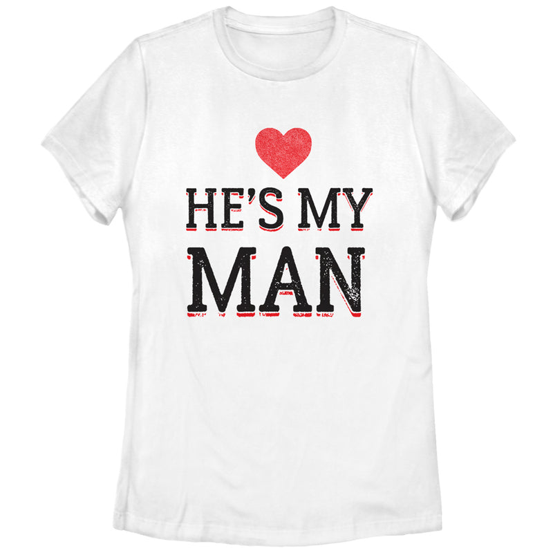 Women's Lost Gods He's My Man T-Shirt