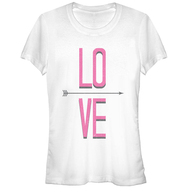 Junior's Lost Gods Love Arrow T-Shirt