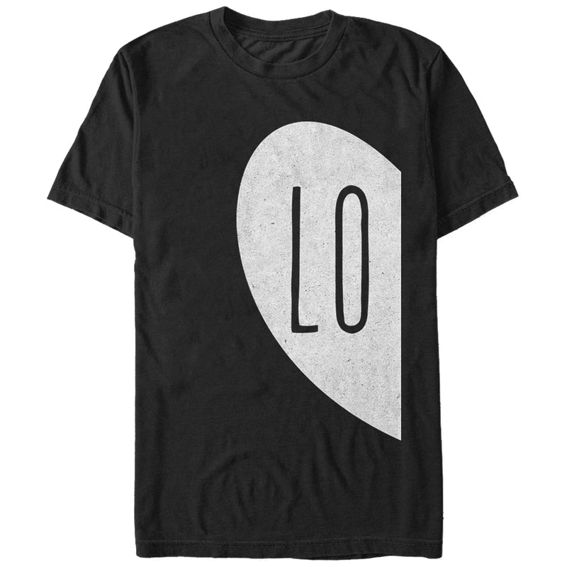 Men's Lost Gods LO Half Love Heart T-Shirt