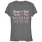 Junior's Lost Gods Valentine Roses Are Blah Wine T-Shirt